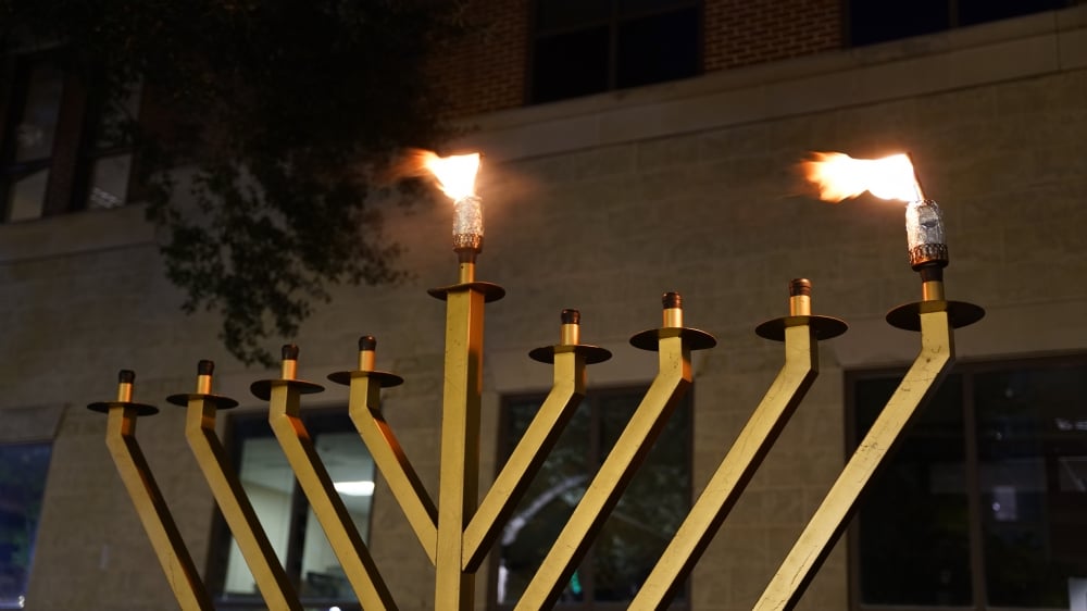 Sugar Land Menorah Lighting 2025